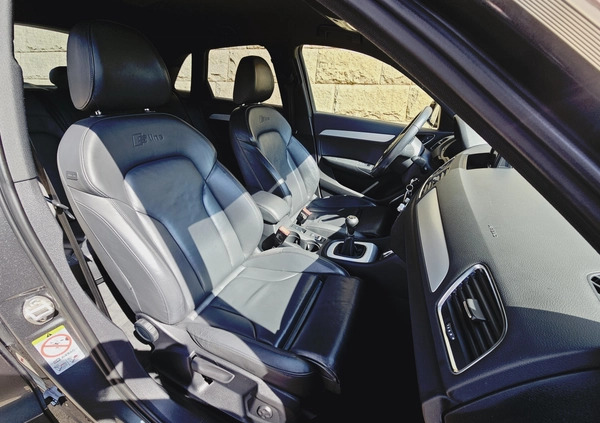 Audi Q3 cena 57700 przebieg: 239647, rok produkcji 2013 z Szczekociny małe 781